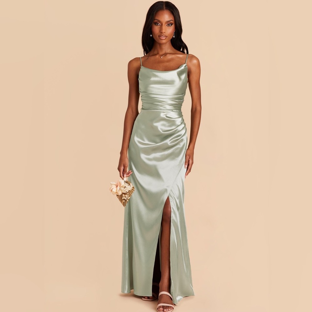 BIRDY GREY Sage green bridesmaid dress Lydia size XS